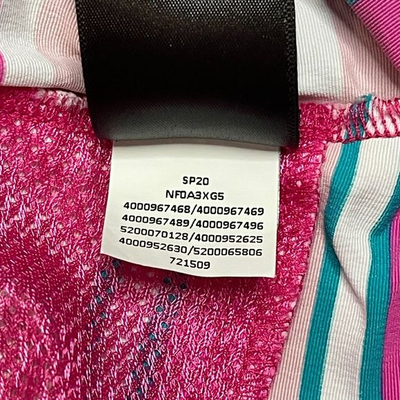 The North Face Class V Mini Short Multi Pink Striped Mid Rise Size S Women's - Picture 8 of 9